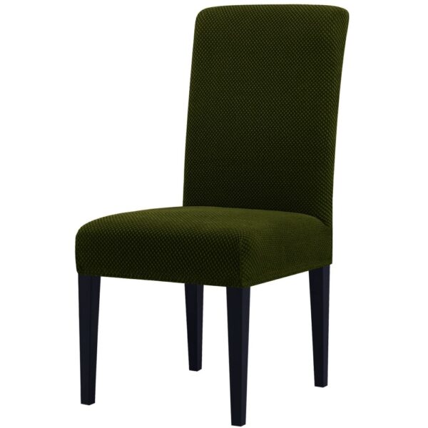 husa scaun elastica verde inchis