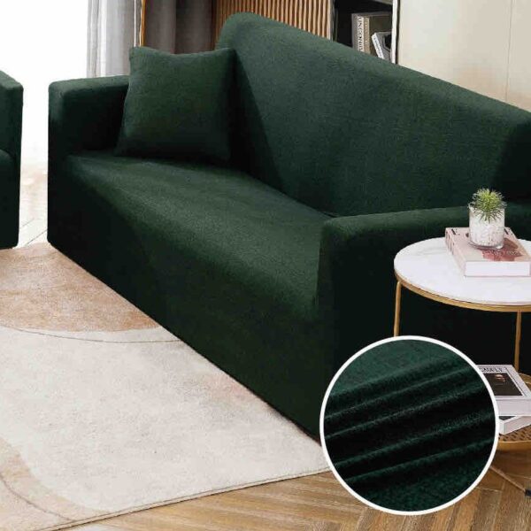 husa pentru canapea verde